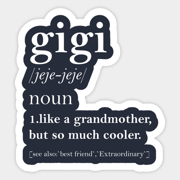 Gigi Sticker by animericans